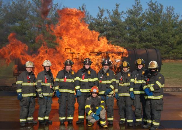 November 22, 2009: Flammable Liquid Live Burn at Middlesex County Fire Academy.